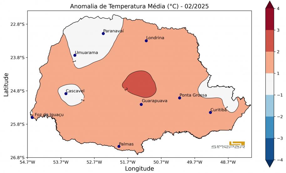 FEVEREIRO MAIS QUENTE