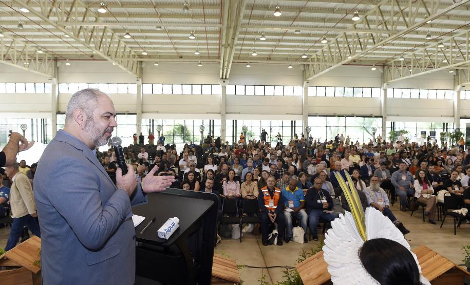 Mais de 500 pessoas participaram do primeiro dia de discussões durante a 5ª Conferência Estadual do Meio Ambiente e Mudança do Clima