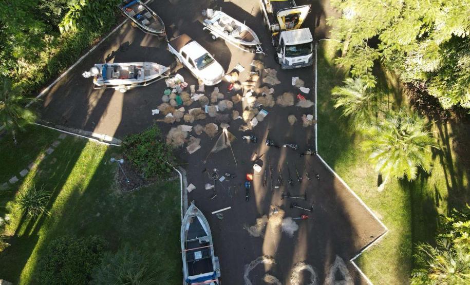 Operações comandadas pelo IAT durante o período de defeso da Piracema resultam em 44 quilos de peixes apreendidos e R$ 127 mil em multas.