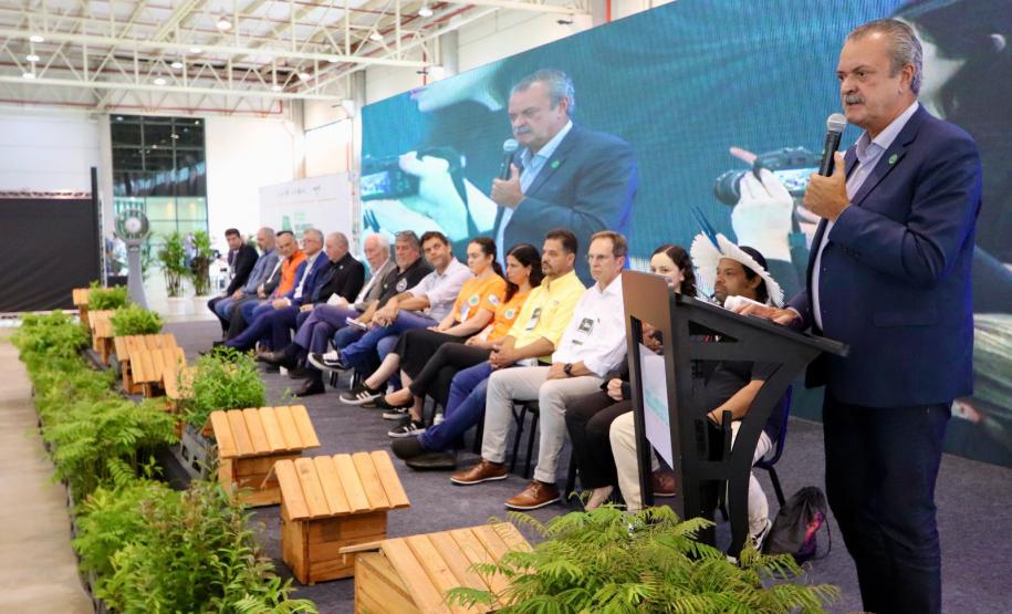 Na abertura do evento nesta quarta-feira em Curitiba, o vice-governador enfatizou que o Paraná se tornou o estado mais sustentável do Brasil a partir do equilíbrio entre desenvolvimento econômico, social e sustentável.