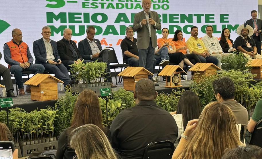 Na abertura do evento nesta quarta-feira em Curitiba, o vice-governador enfatizou que o Paraná se tornou o estado mais sustentável do Brasil a partir do equilíbrio entre desenvolvimento econômico, social e sustentável.
