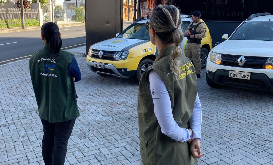 Fiscais do IAT notificaram quatro postos de combustíveis de Ponta Grossa por não apresentarem a Licença Ambiental de Operação.