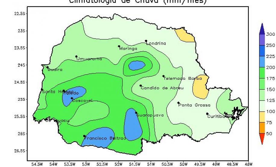 Previsão do Simepar é de maio mais seco e mais quente no Paraná
