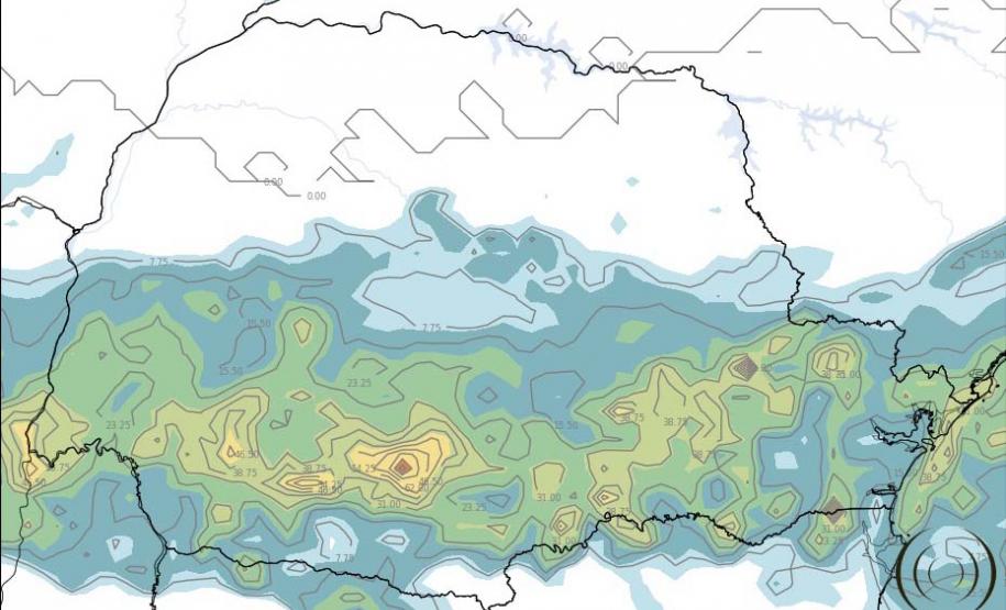 Nova frente fria traz chuva e reduz temperaturas no Paraná nesta semana, prevê Simepar