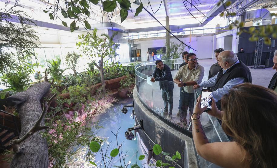 IAT emite licença ambiental que permite funcionamento do aquário de Foz do IguaçuEm fase final de construção, o AquaFoz tem previsão de entrar em funcionamento no segundo semestre deste ano Foto: Daniel Castellano/SEDEST-PR