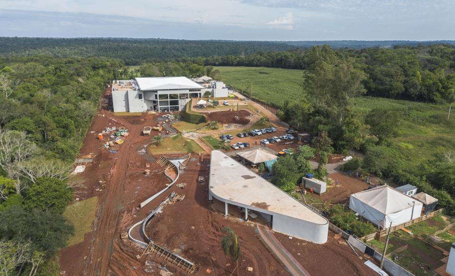 IAT emite licença ambiental que permite funcionamento do aquário de Foz do IguaçuEm fase final de construção, o AquaFoz tem previsão de entrar em funcionamento no segundo semestre deste ano Foto: Daniel Castellano/SEDEST-PR