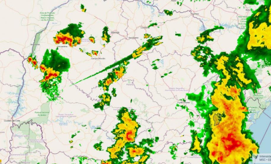 Primeira semana de junho tem chuva moderada em todo o Paraná