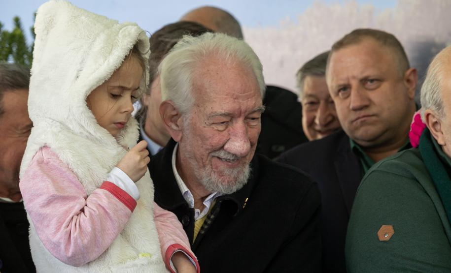 Jardim do Palácio Iguaçu recebe clone de araucária de 700 anos