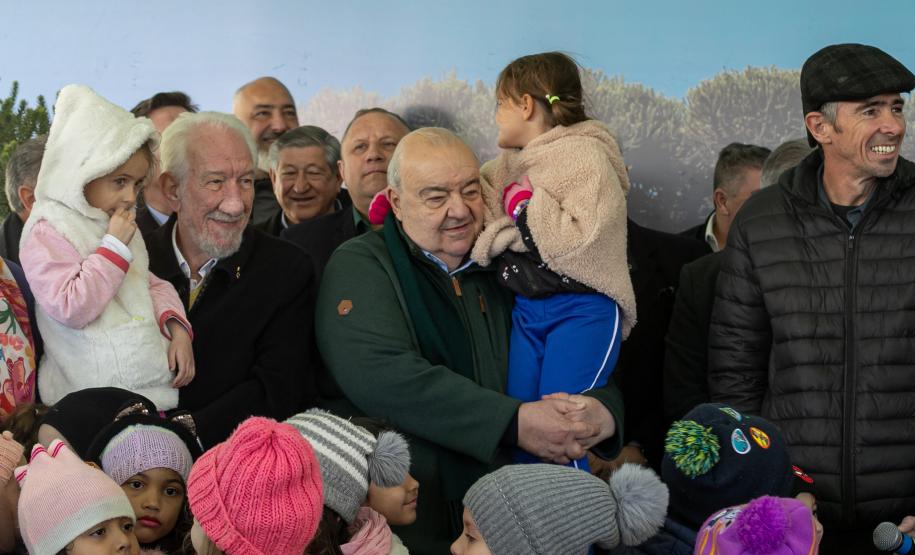 Jardim do Palácio Iguaçu recebe clone de araucária de 700 anos