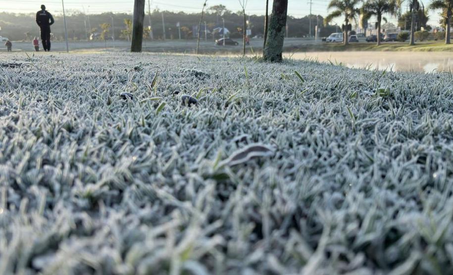 Com -7,8°C, quarta-feira teve menor temperatura do ano no Paraná e geada na Capital