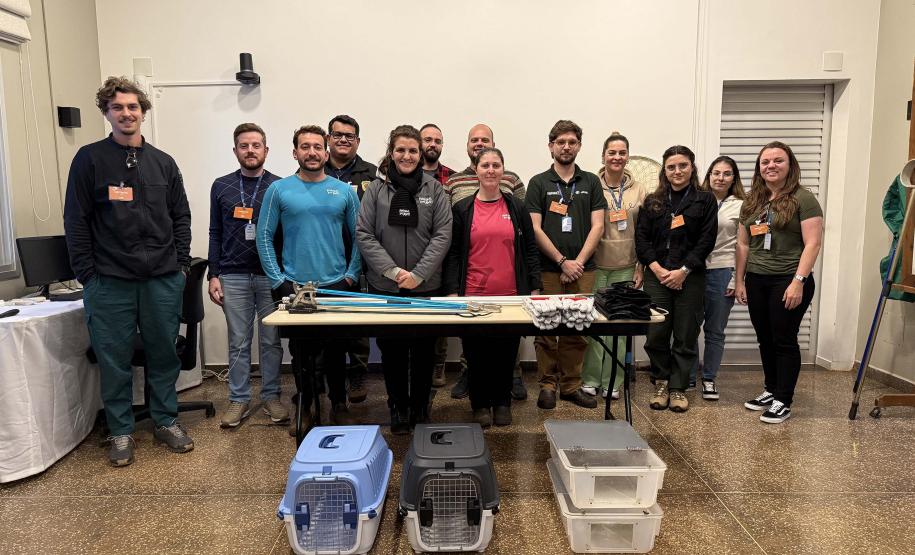 Treinamento e equipamentos fortalecem ações do IAT na proteção à fauna silvestre