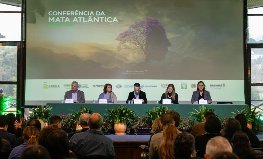 Crédito de biodiversidade do Paraná é destaque na Conferência da Mata Atlântica