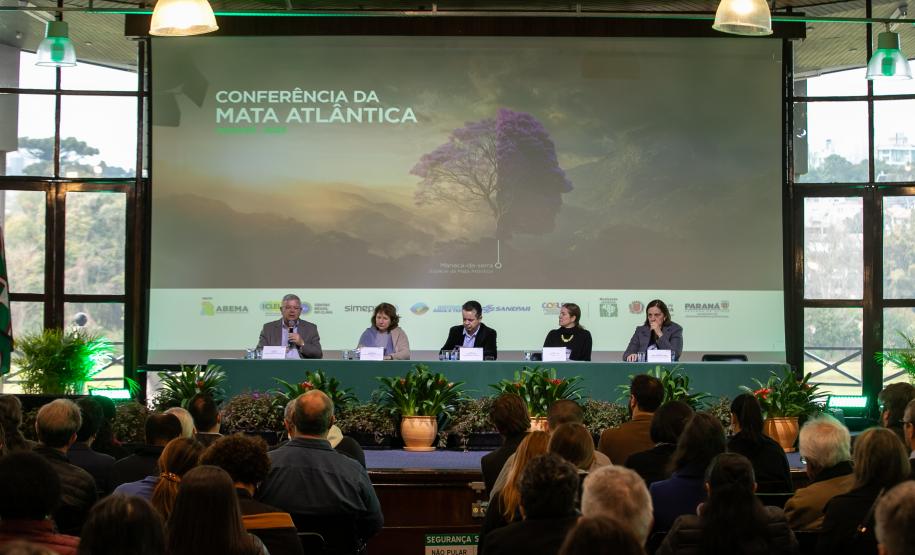 Crédito de biodiversidade do Paraná é destaque na Conferência da Mata Atlântica