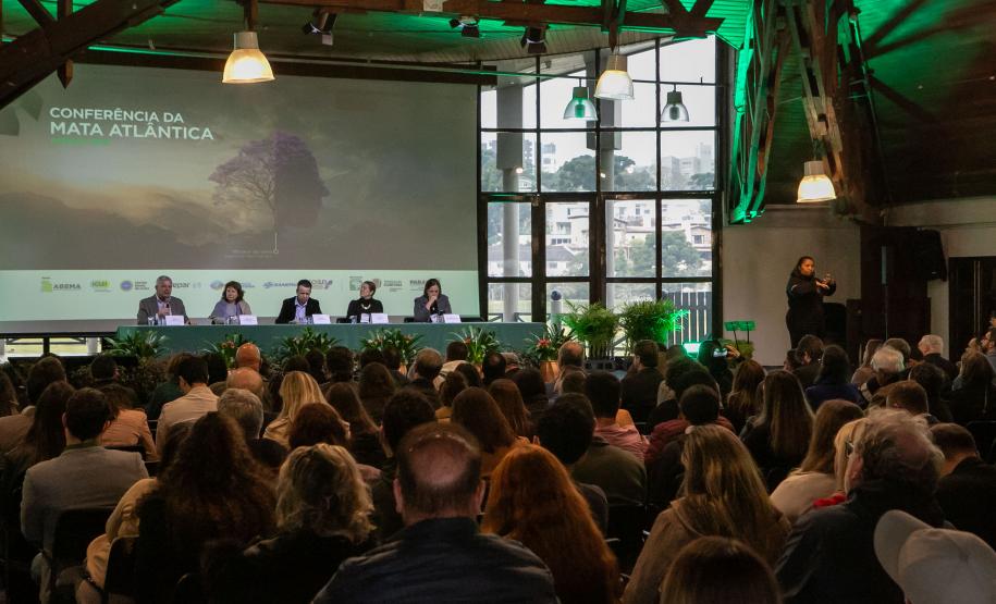 Crédito de biodiversidade do Paraná é destaque na Conferência da Mata Atlântica