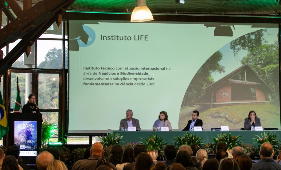 Crédito de biodiversidade do Paraná é destaque na Conferência da Mata Atlântica