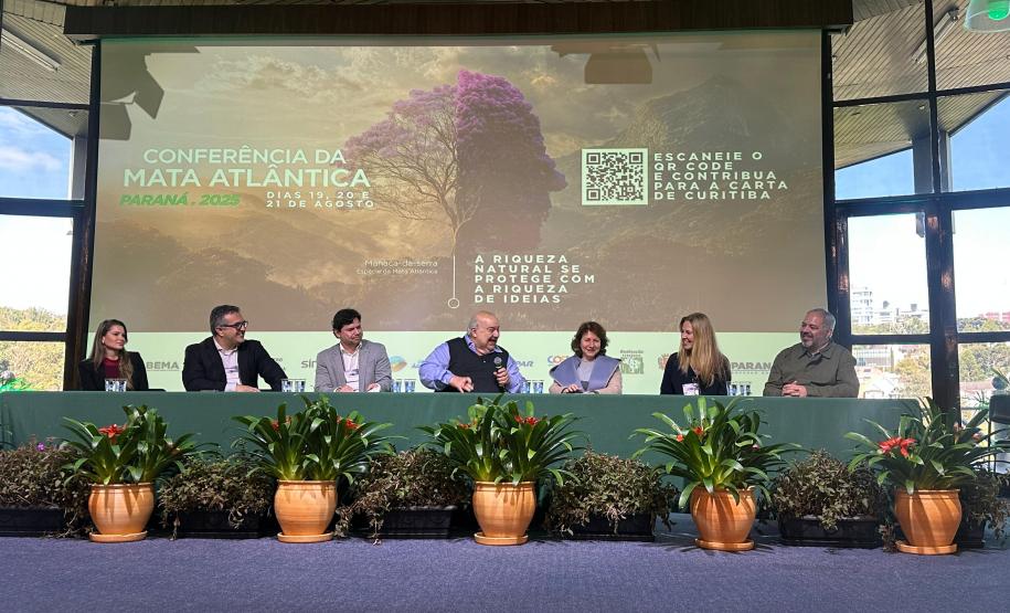 Crédito de biodiversidade do Paraná é destaque na Conferência da Mata Atlântica