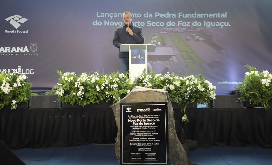 Com capacidade para 2 mil caminhões/dia, novo Porto Seco de Foz do Iguaçu será o maior da América Latina