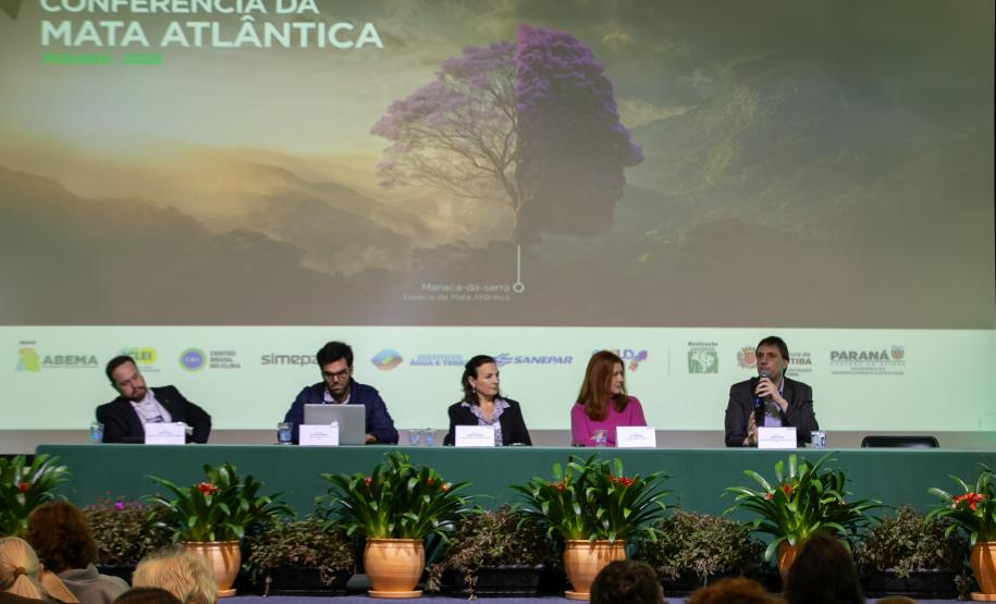 Crédito de biodiversidade do Paraná é destaque na Conferência da Mata Atlântica