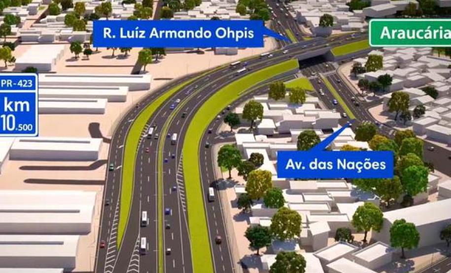 Com emissão de licença, duplicação entre Araucária e Campo Largo começa em breve