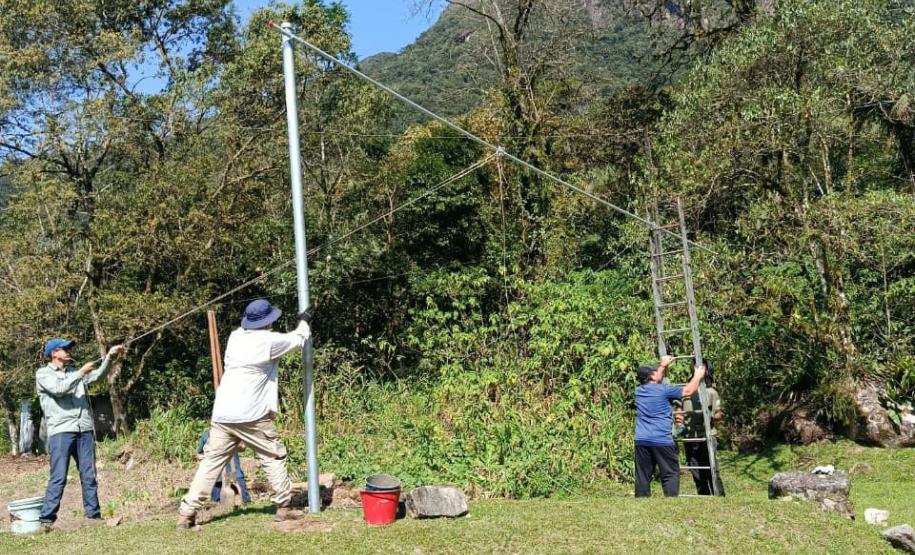 Simepar reforça monitoramento com estação no Pico Marumbi e pluviômetros na Graciosa