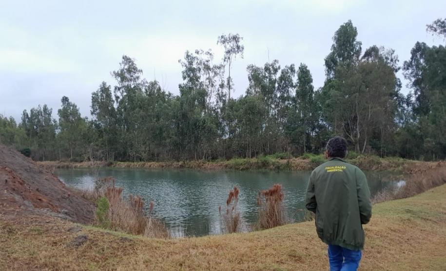 Primeira operação do IAT contra o uso irregular de recursos hídricos terminou com R$ 1 milhão em multas por danos ambientais