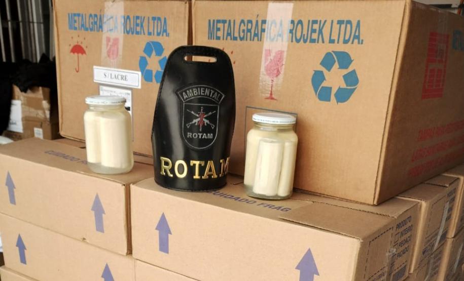 IAT apreende 288 quilos de palmito ilegal na Região Metropolitana de Curitiba