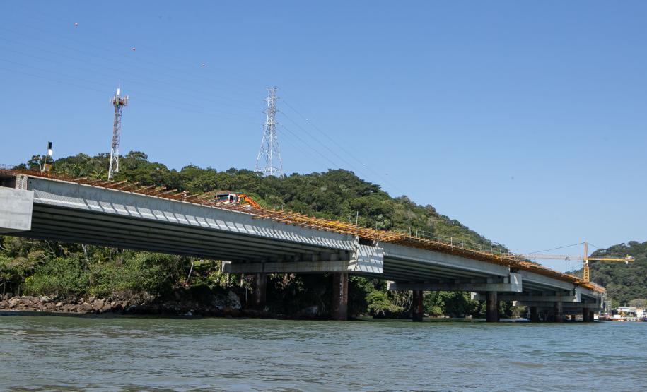 Guaratuba, 21 de agosto de 2025 - Ponte de Guaratuba.