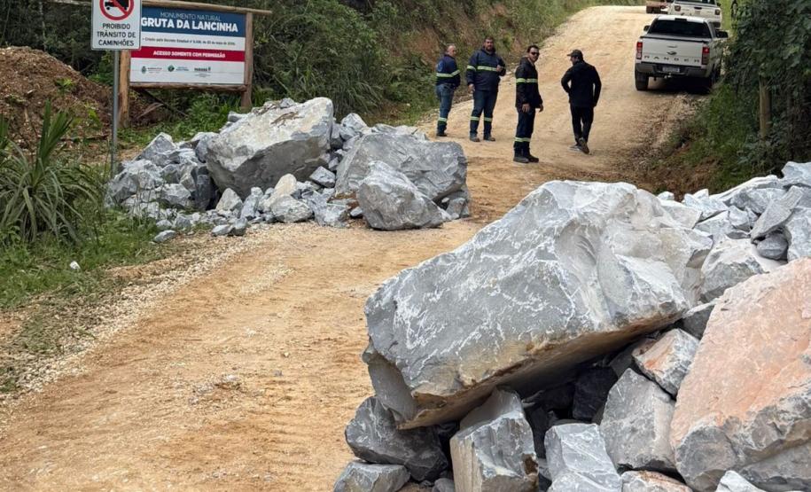 IAT finaliza estrutura de prevenção a desmoronamentos na Gruta da Lancinha, na RMC