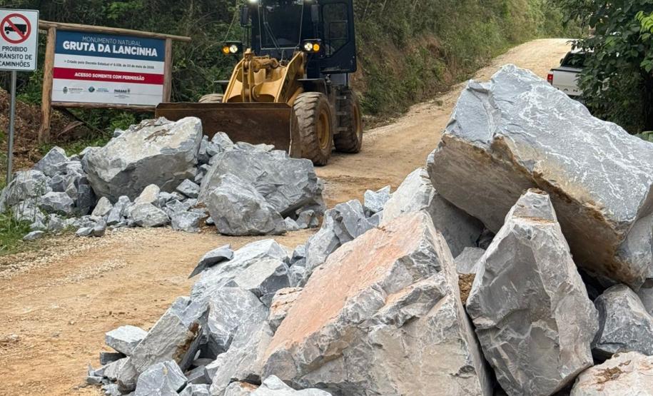 IAT finaliza estrutura de prevenção a desmoronamentos na Gruta da Lancinha, na RMC