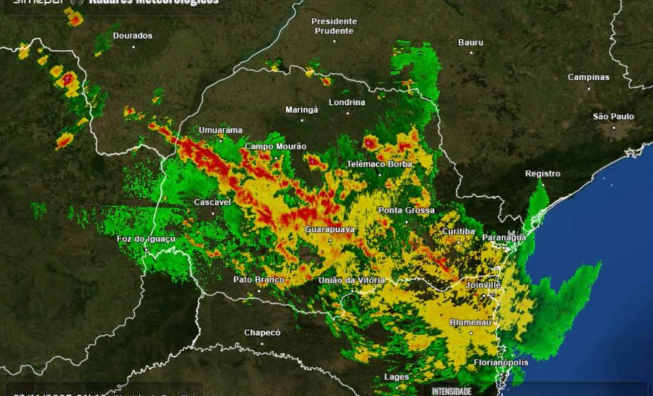 Município de Rio Bonito do Iguaçu foi atingido por um tornado, confirma Simepar