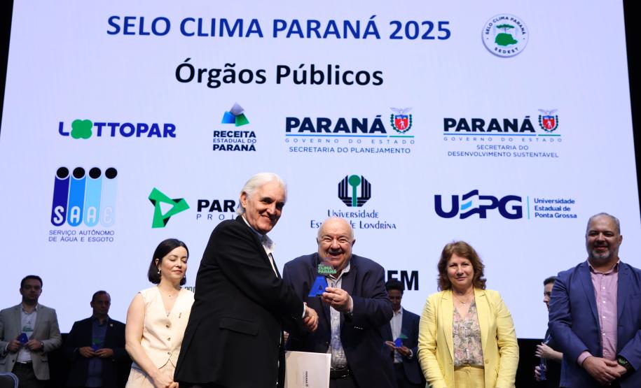 Selo Clima Paraná 2025 - Cerimônia de Premiação