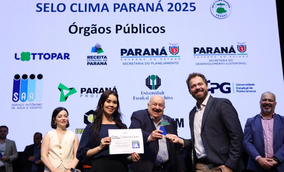 Selo Clima Paraná 2025 - Cerimônia de Premiação
