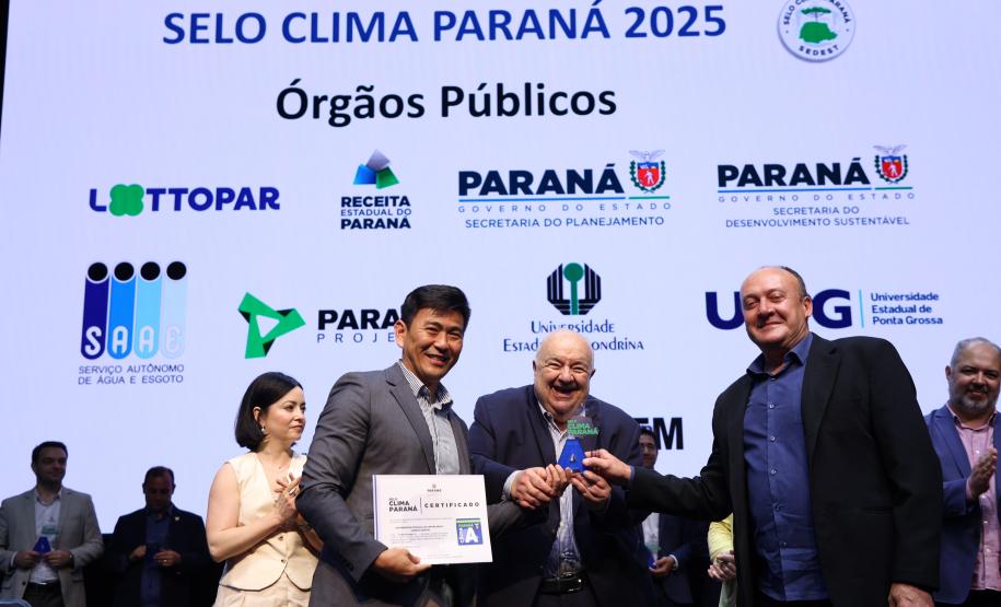 Selo Clima Paraná 2025 - Cerimônia de Premiação
