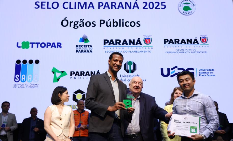 Selo Clima Paraná 2025 - Cerimônia de Premiação