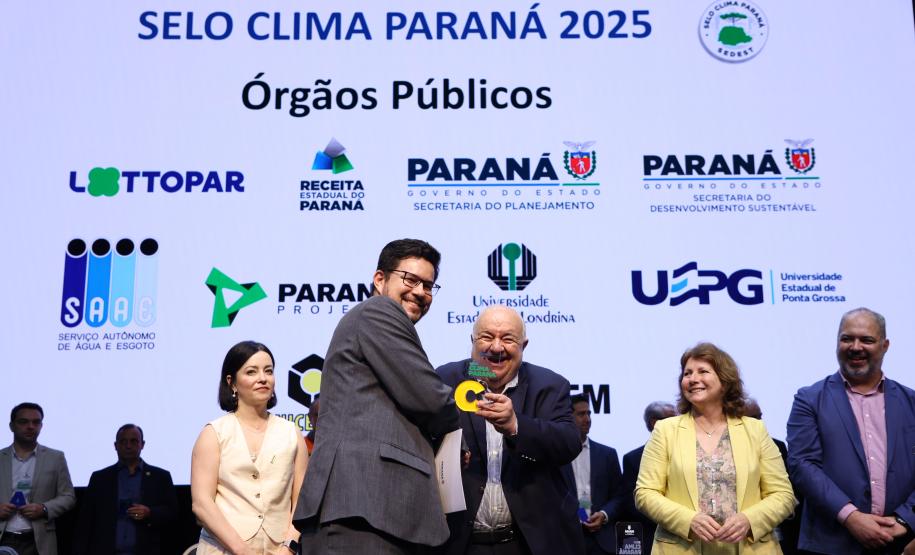 Selo Clima Paraná 2025 - Cerimônia de Premiação
