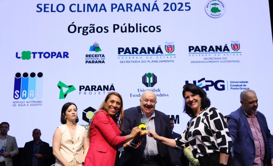 Selo Clima Paraná 2025 - Cerimônia de Premiação