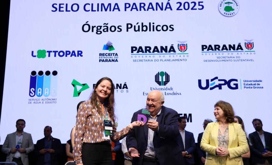 Selo Clima Paraná 2025 - Cerimônia de Premiação