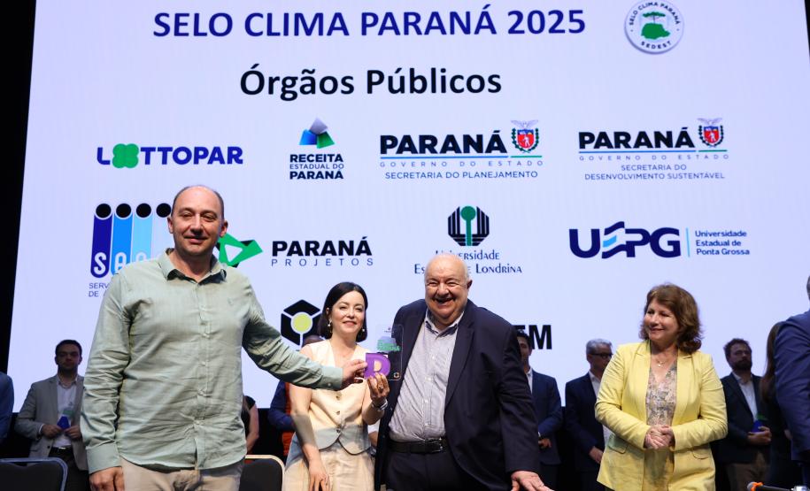Selo Clima Paraná 2025 - Cerimônia de Premiação