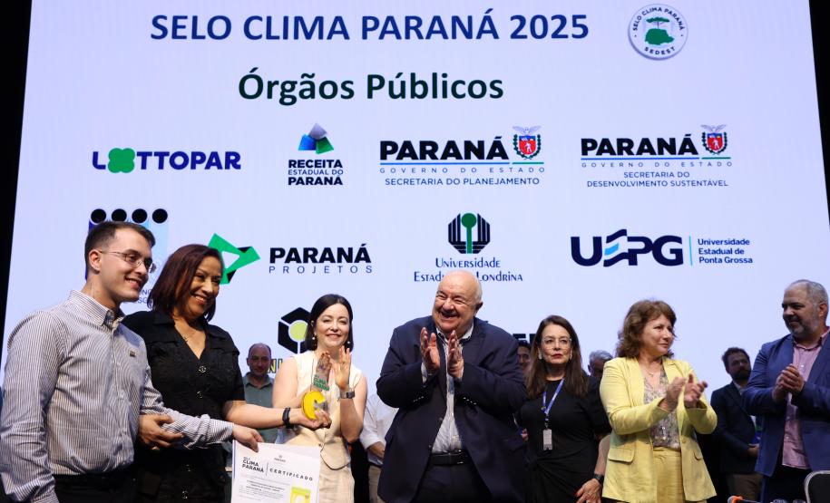 Selo Clima Paraná 2025 - Cerimônia de Premiação