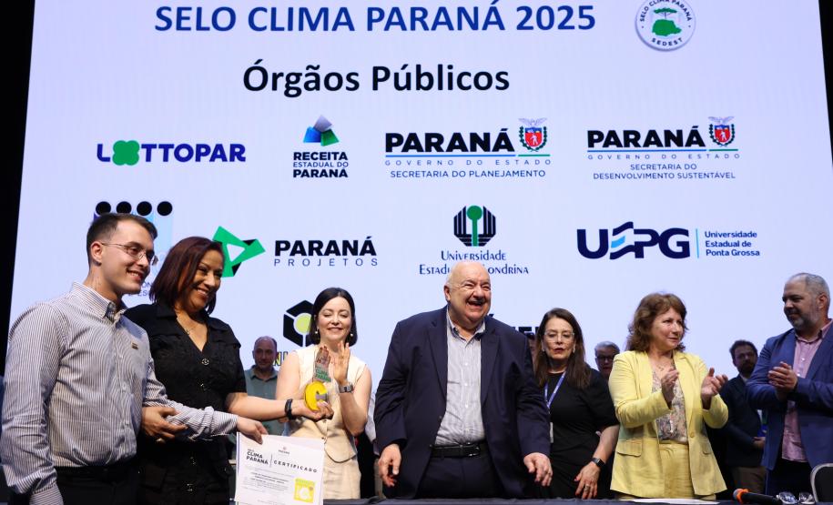 Selo Clima Paraná 2025 - Cerimônia de Premiação