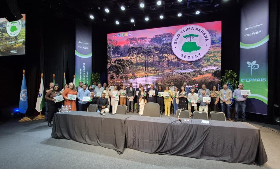 Selo Clima Paraná 2025 - Cerimônia de Premiação