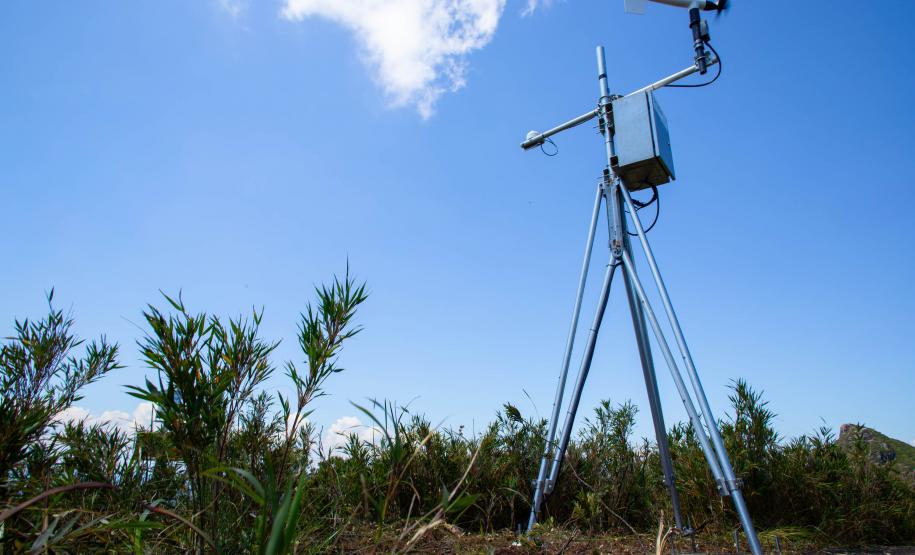 Nova estação meteorológica do Pico Marumbi