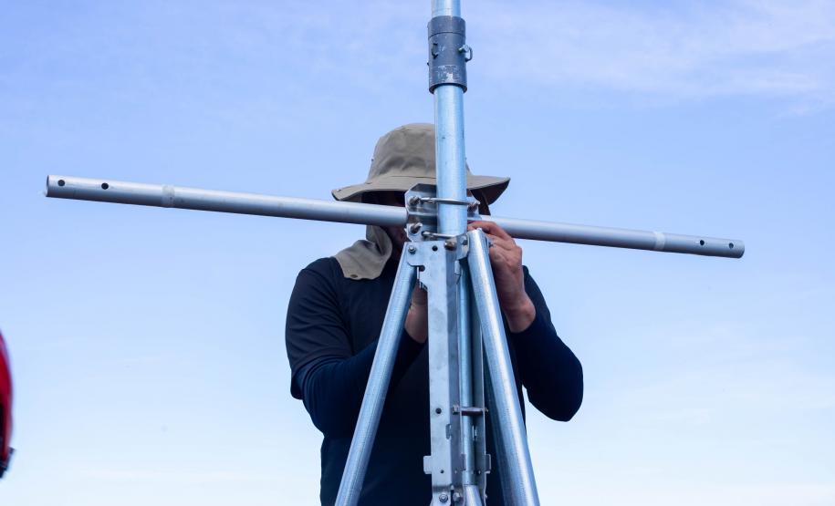 Nova estação meteorológica do Pico Marumbi
