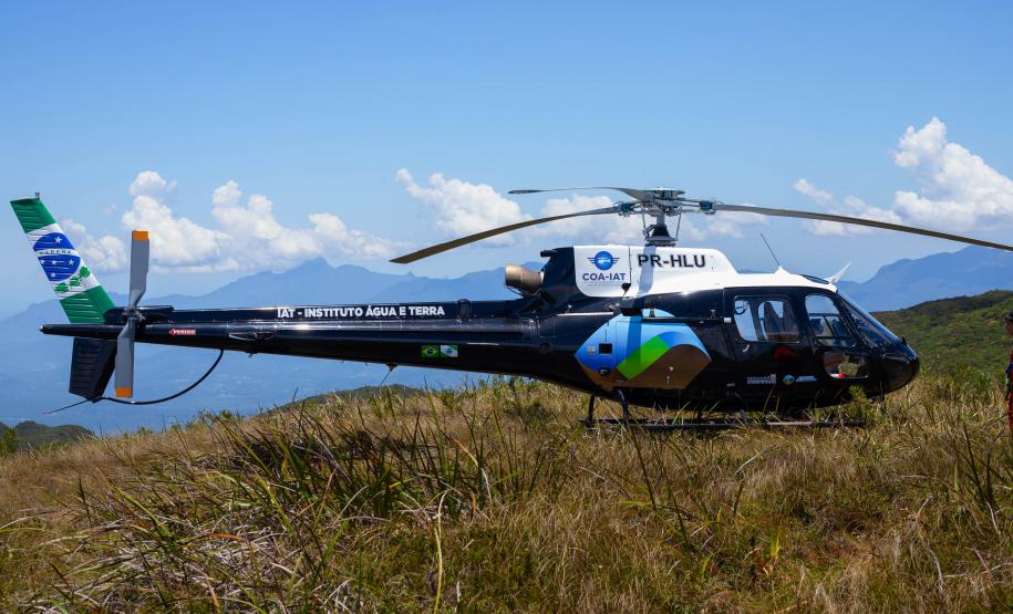 Nova estação meteorológica do Pico Marumbi