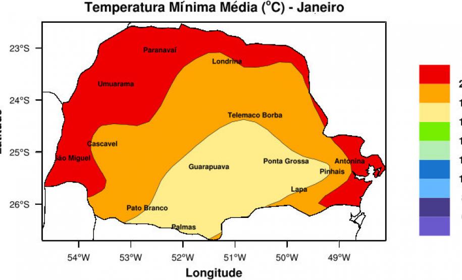 Janeiro terá muita chuva e calor dentro da média, afirma Simepar