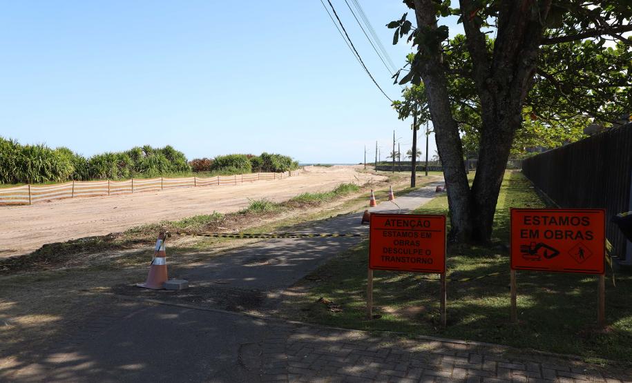 Já em andamento, obras de requalificação da orla de Pontal do Paraná vão melhorar balneários