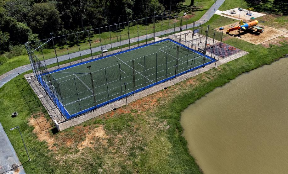 Governo do Estado, por meio do Instituto Água e Terra, entregou 22 novos parques urbanos em 2025.