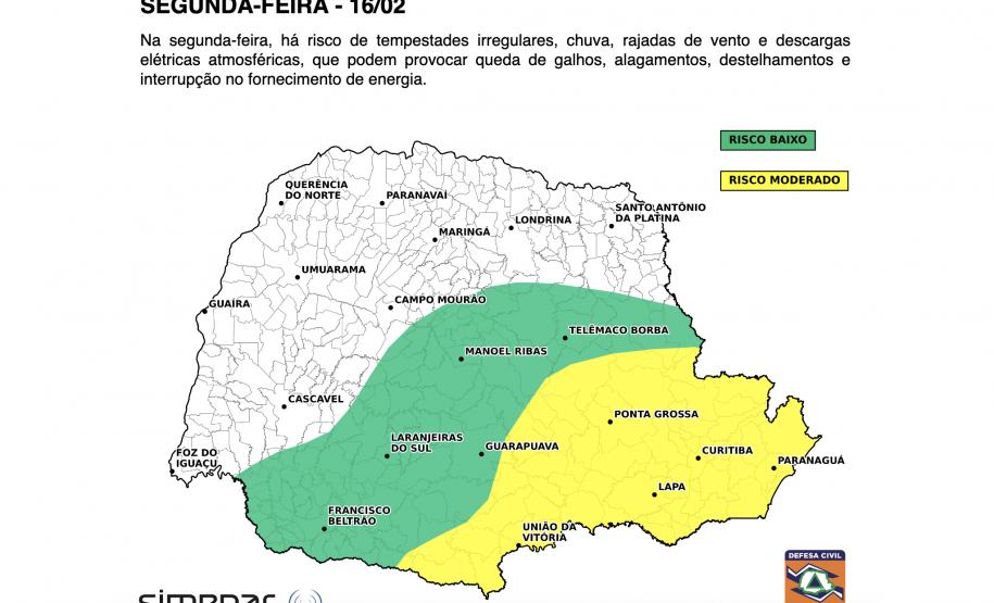 CARNAVAL COM DUAS FRENTES FRIAS TERÁ CALOR E CHUVA NO PARANÁ