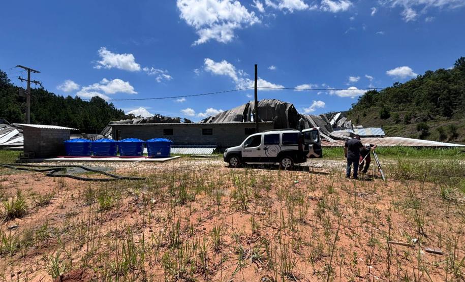 Downburst: Simepar detalha fenômeno que atingiu Campina Grande do Sul e Sudoeste