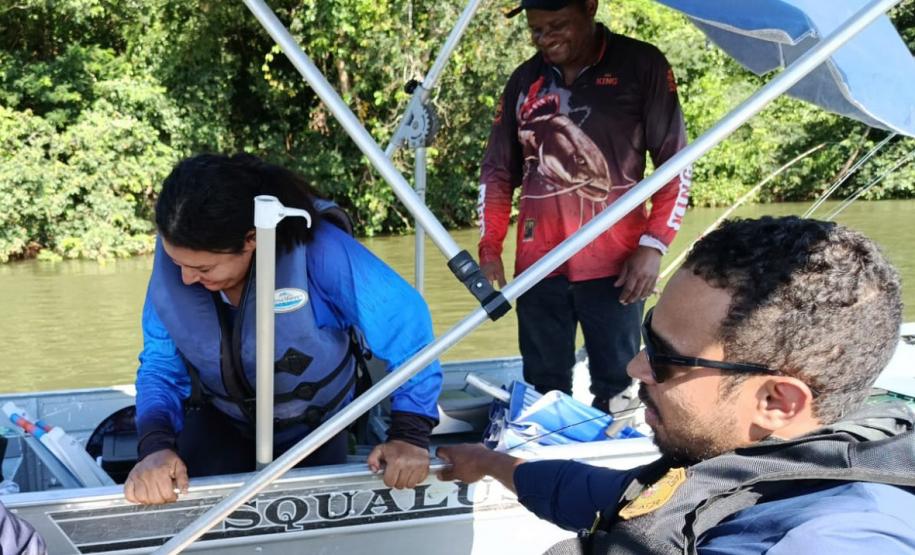 Agentes do IAT abordam 150 embarcações na primeira ação de fiscalização após a Piracema